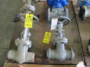 VALVE, GATE TYPE, 1" SIZE, 2735 PSI RATING, SA-351 GRADE CF8M MATERIAL, SOCKET WELD CONNECTIONS, BOLTED BONNET STYLE. COCR BACKSEAT, DOUBLE DISC, PART # 1"-1878-GATE (W-51) LOADING & HANDLING FEE $15-